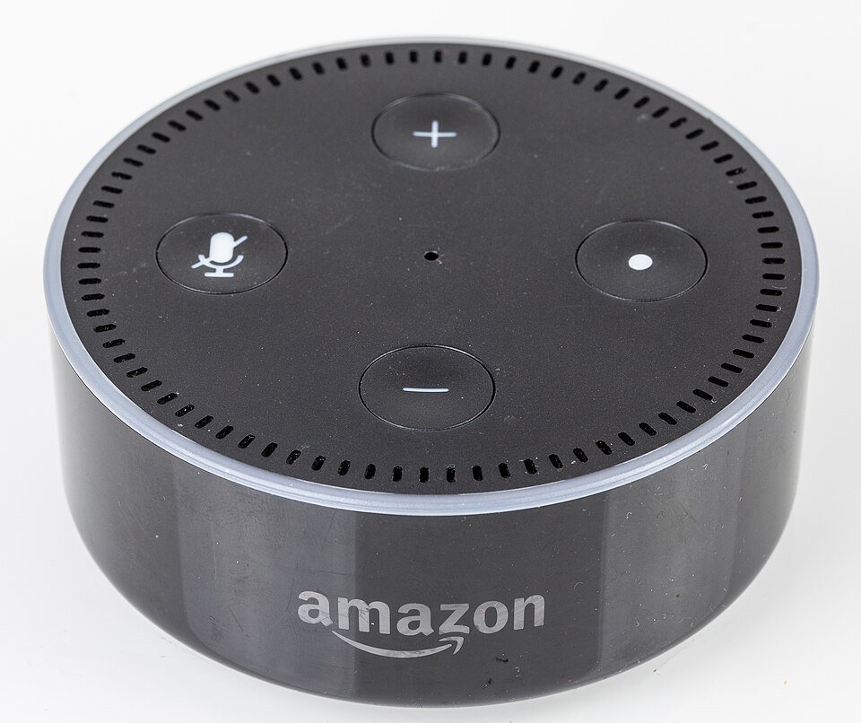 Amazon Echo Dot: el hardware Alexa de mesa. (CC BY-SA 4.0)